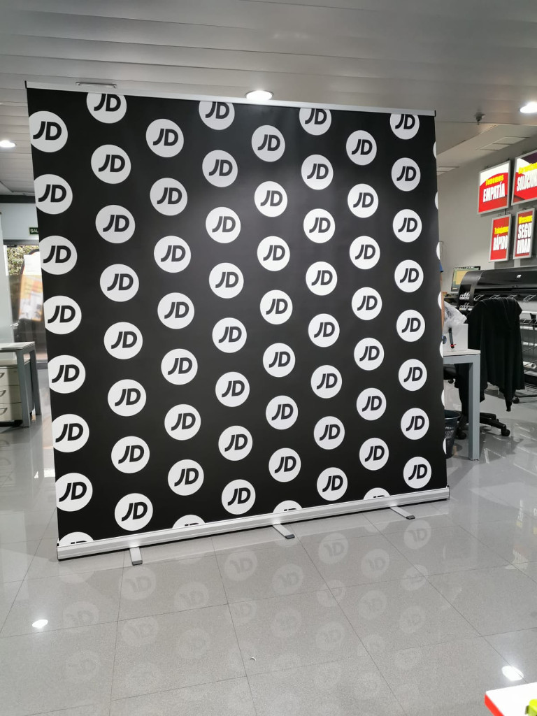 Roll up impreso 200x200 cm