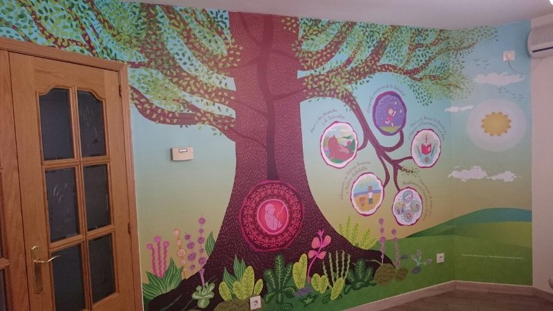 Mural de vinilo impreso laminado