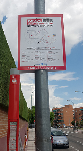 Papel trasera blanca: impresión digital para carteles o mupis en Madrid