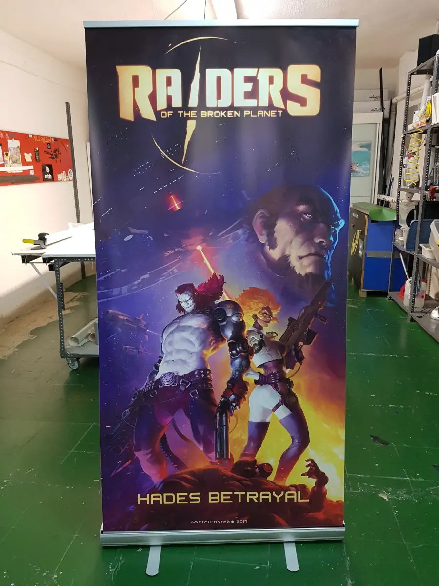 Roll ups impresos personalizados en Alcobendas (Madrid)